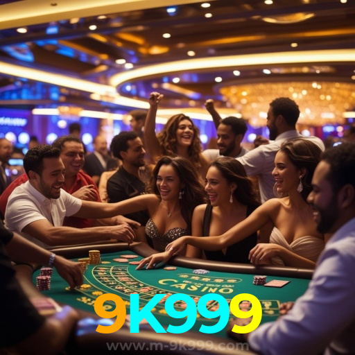 Jogos de cassino na 9K999: slots, roleta e blackjack