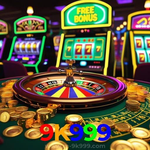 Jogos de cassino na 9K999: slots, roleta e blackjack